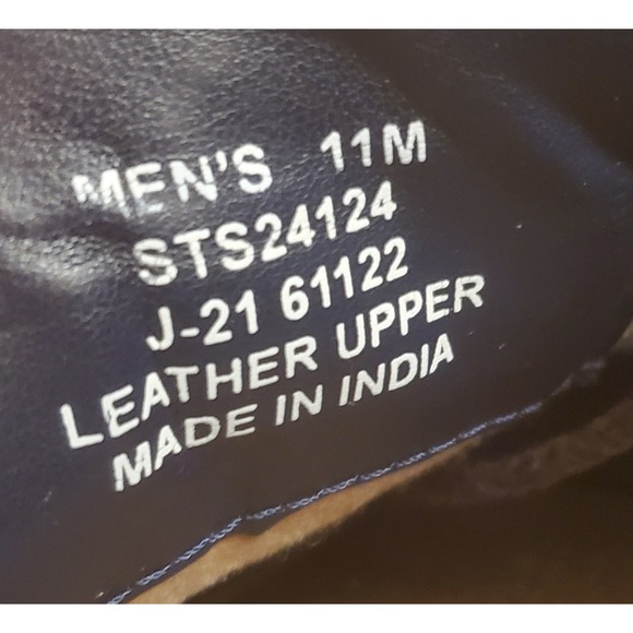 Sperry Newman Oxford Dress Shoes Tumbled Brown Mens Size‎ 11